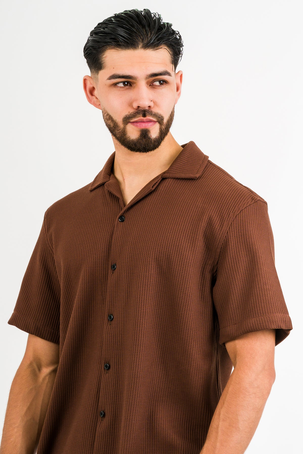 Camisa Text Q Café - Voszmen