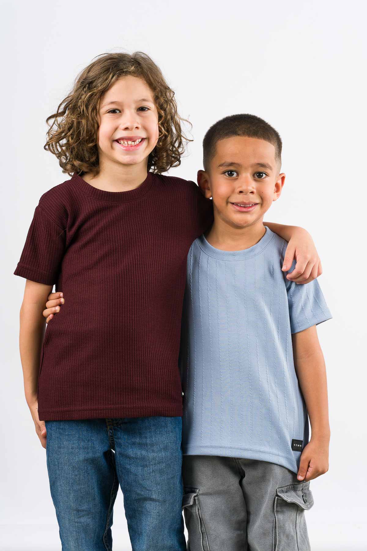 Camiseta de Textura de Niño