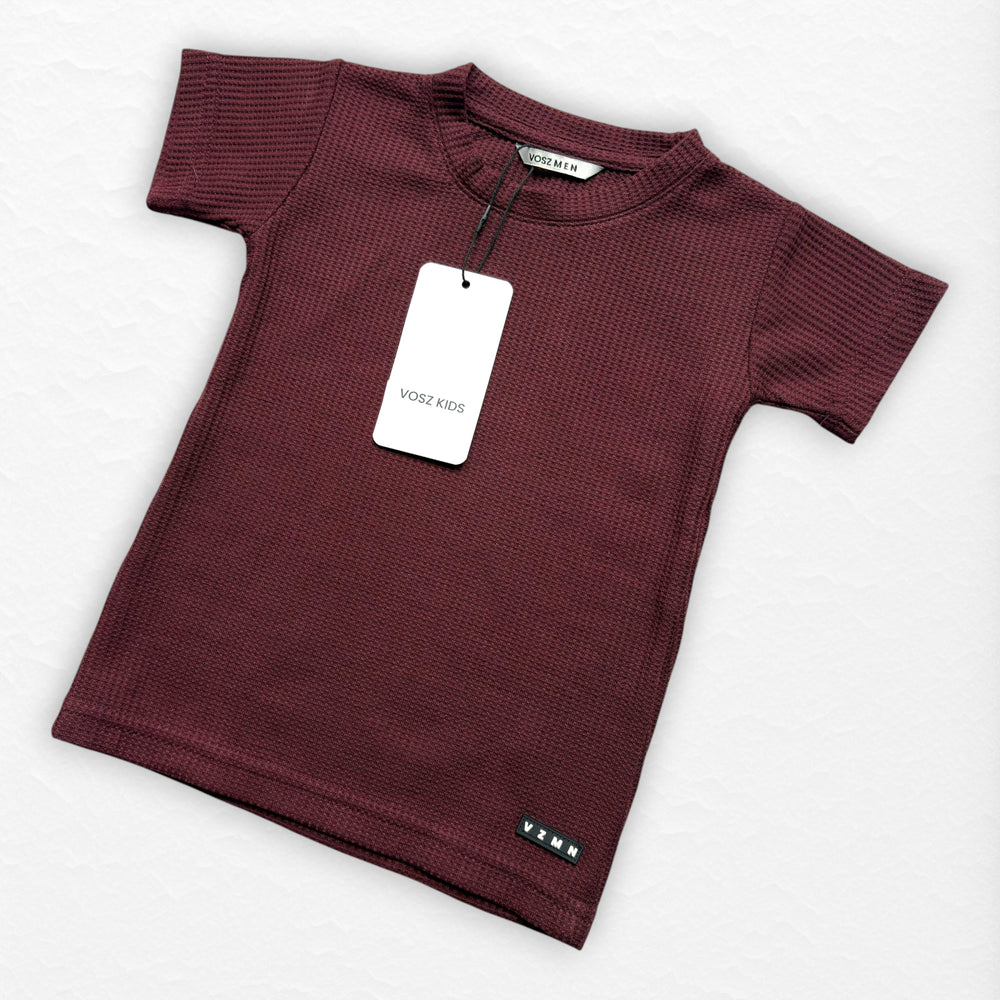 T-Shirt Text Q Kid vino