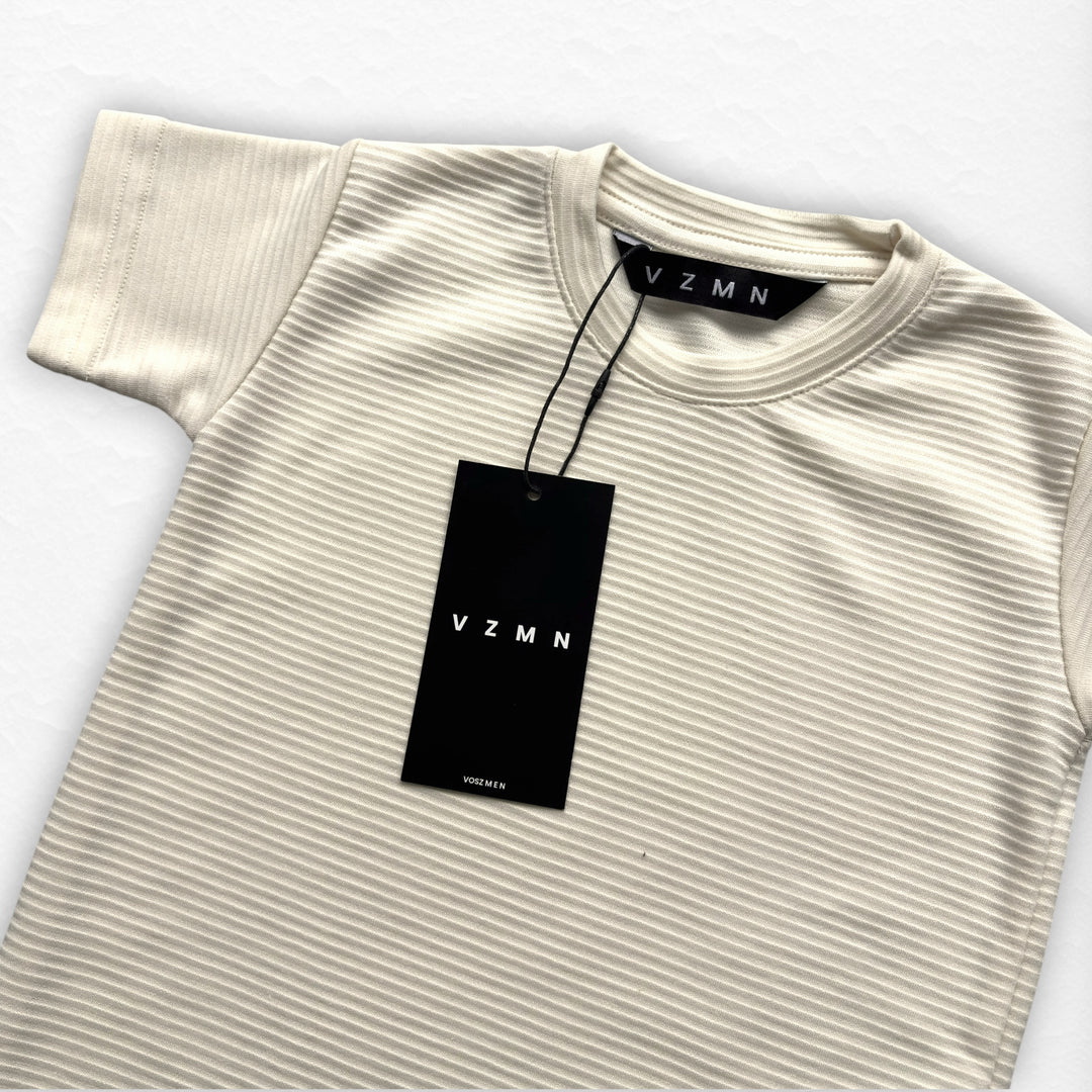 T-Shirt Text B Kid Crema