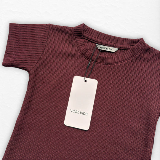 T-Shirt Text Q Kid vino