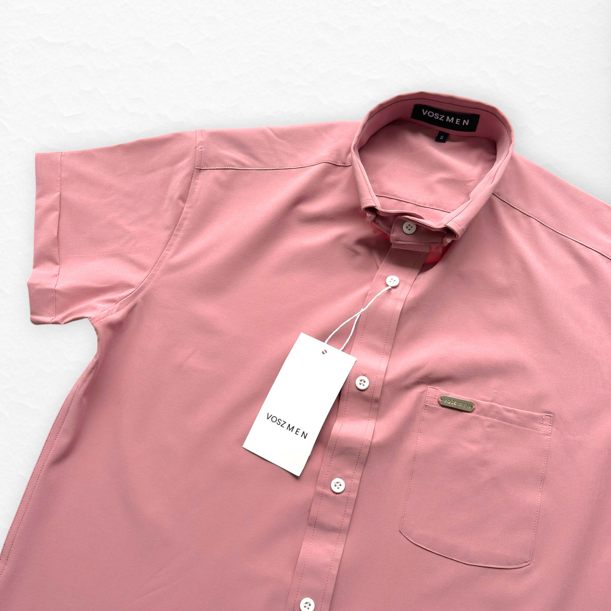 Camisa Button Triple Palo Rosa