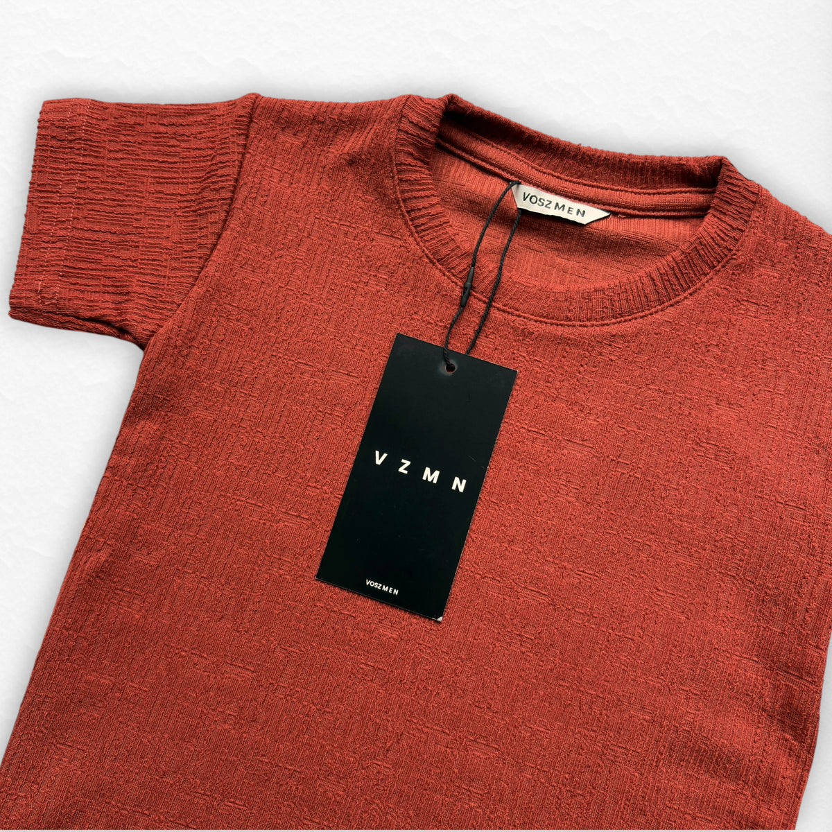 T-Shirt Text CZ Kid Terracota - Voszmen