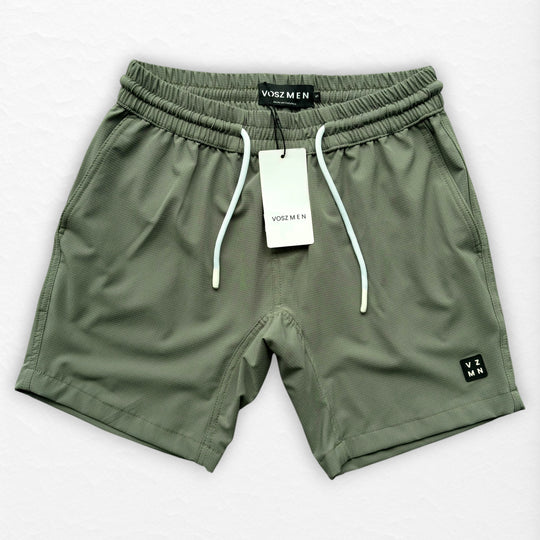 Bañador waffer verde olivo