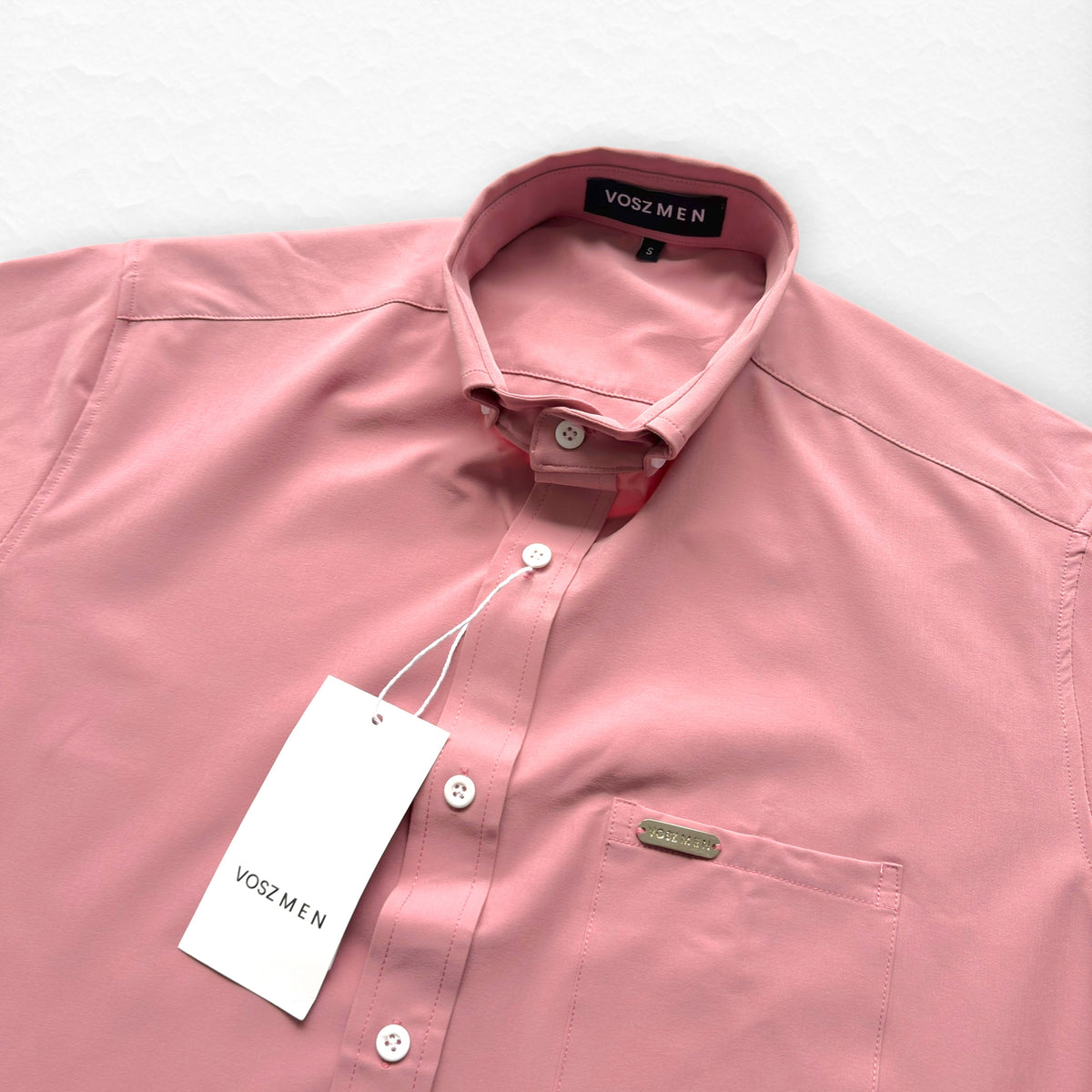 Camisa Button Triple Palo Rosa