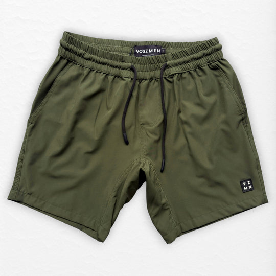 Bañador verde musgo