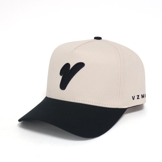 Gorra VZMN Crema Negra