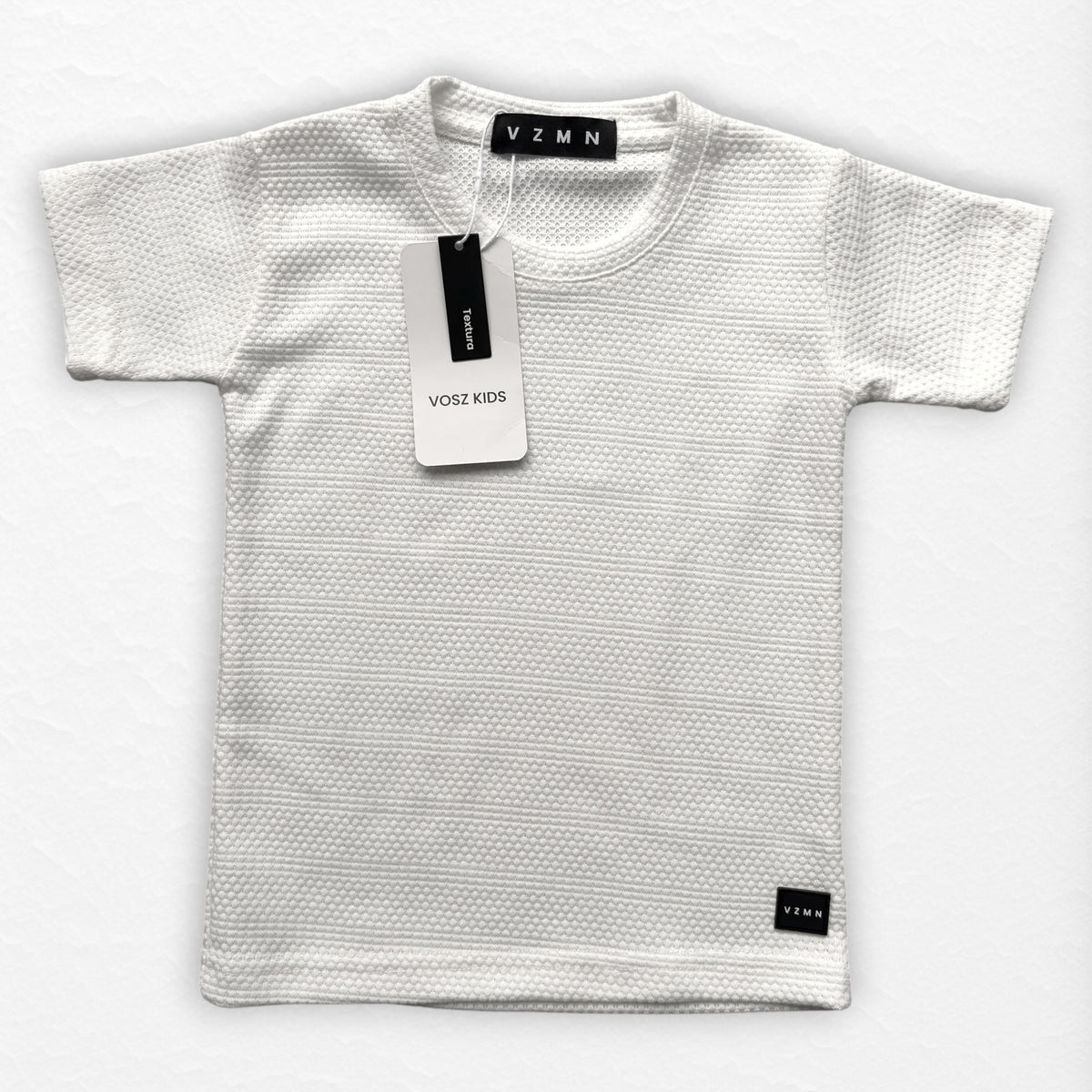 T-Shirt Text CH Kid Blanco H - Voszmen
