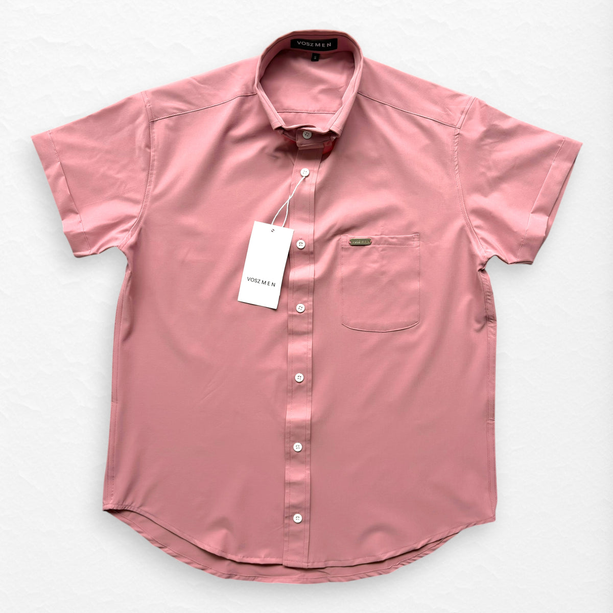 Camisa Button Triple Palo Rosa