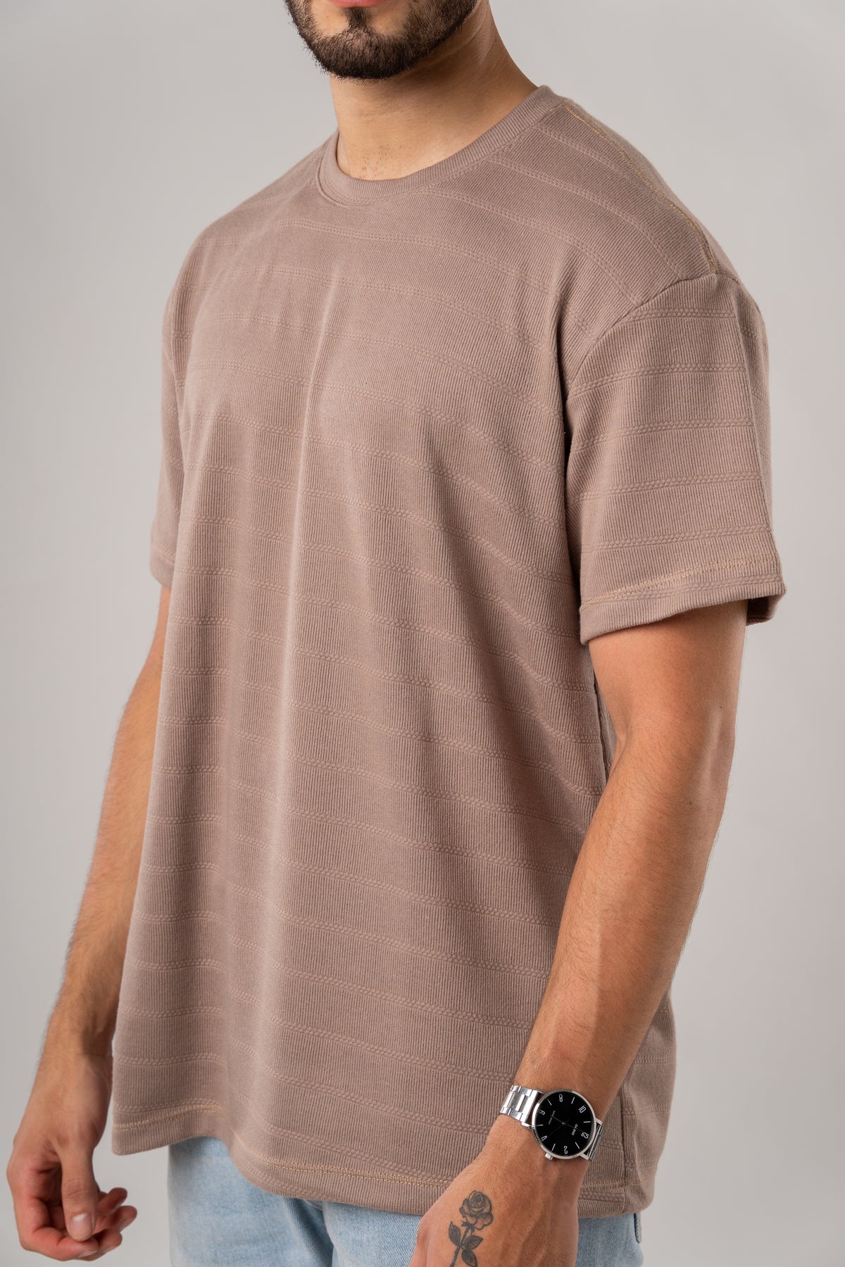 T-Shirt Text H Café - Voszmen