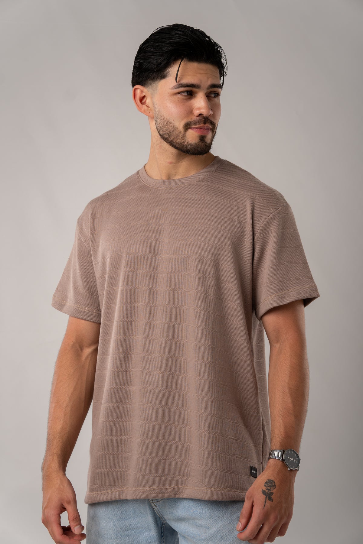 T-Shirt Text H Café - Voszmen