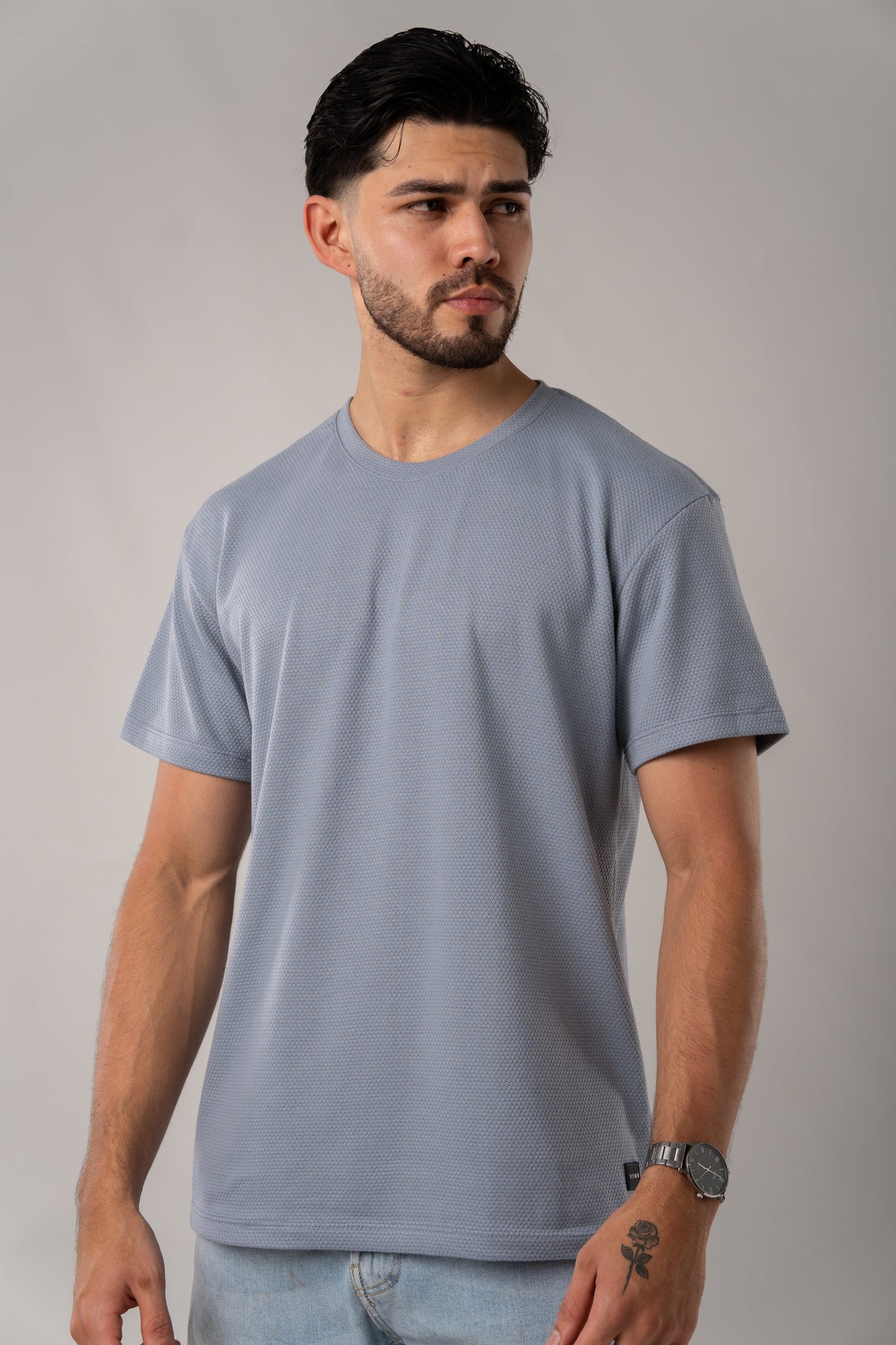 T-Shirt Text D Gris - Voszmen