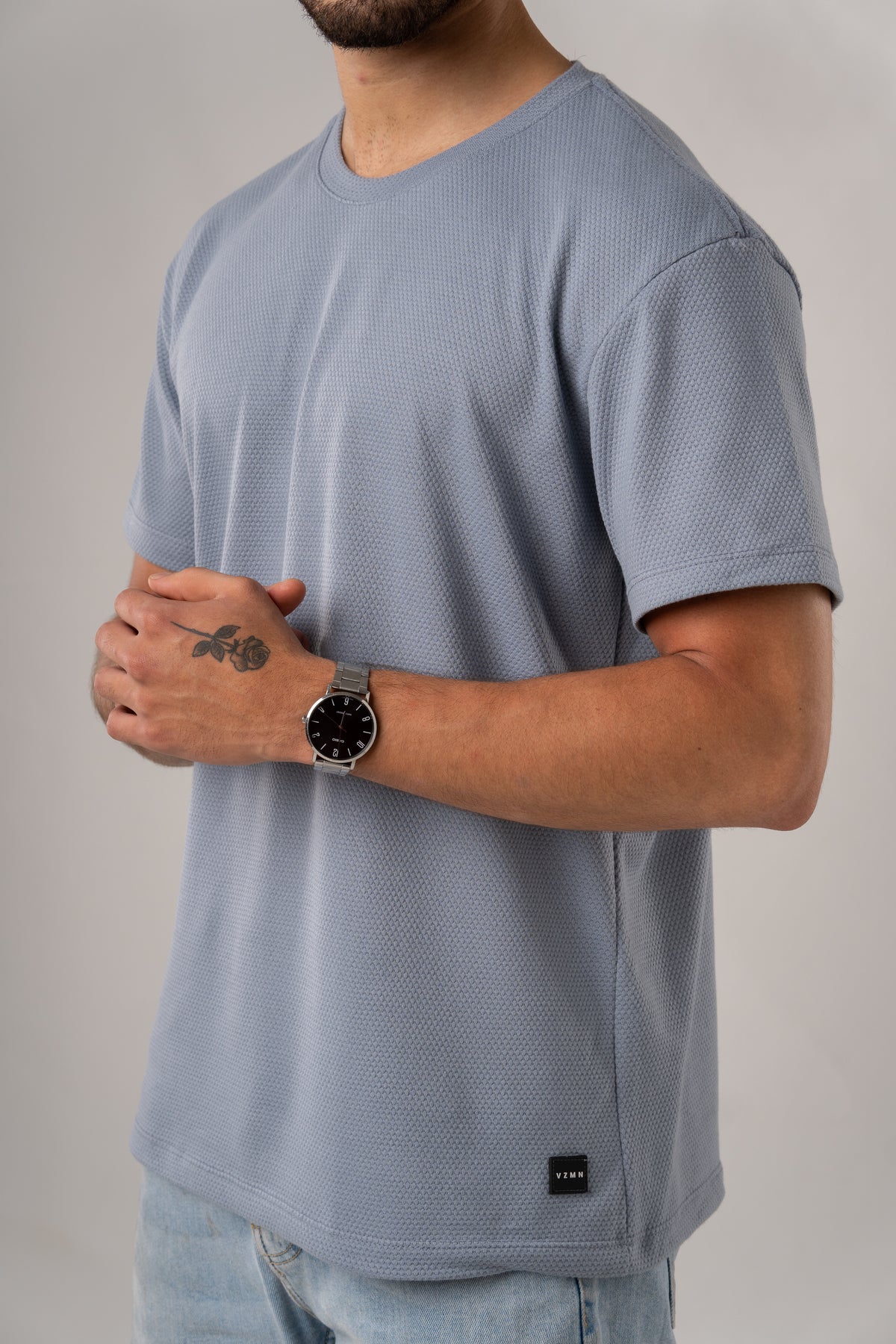 T-Shirt Text D Gris - Voszmen