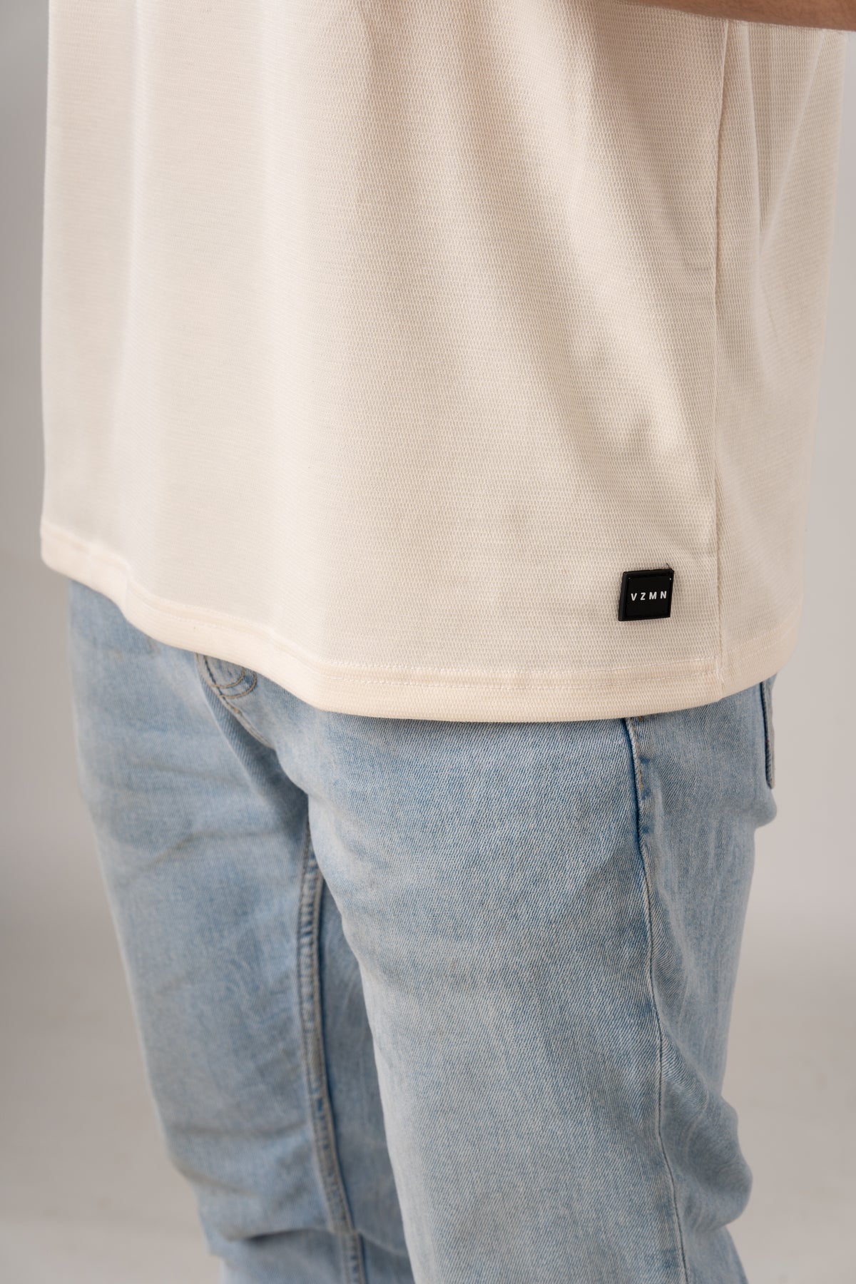 T-Shirt Text C Crema - Voszmen