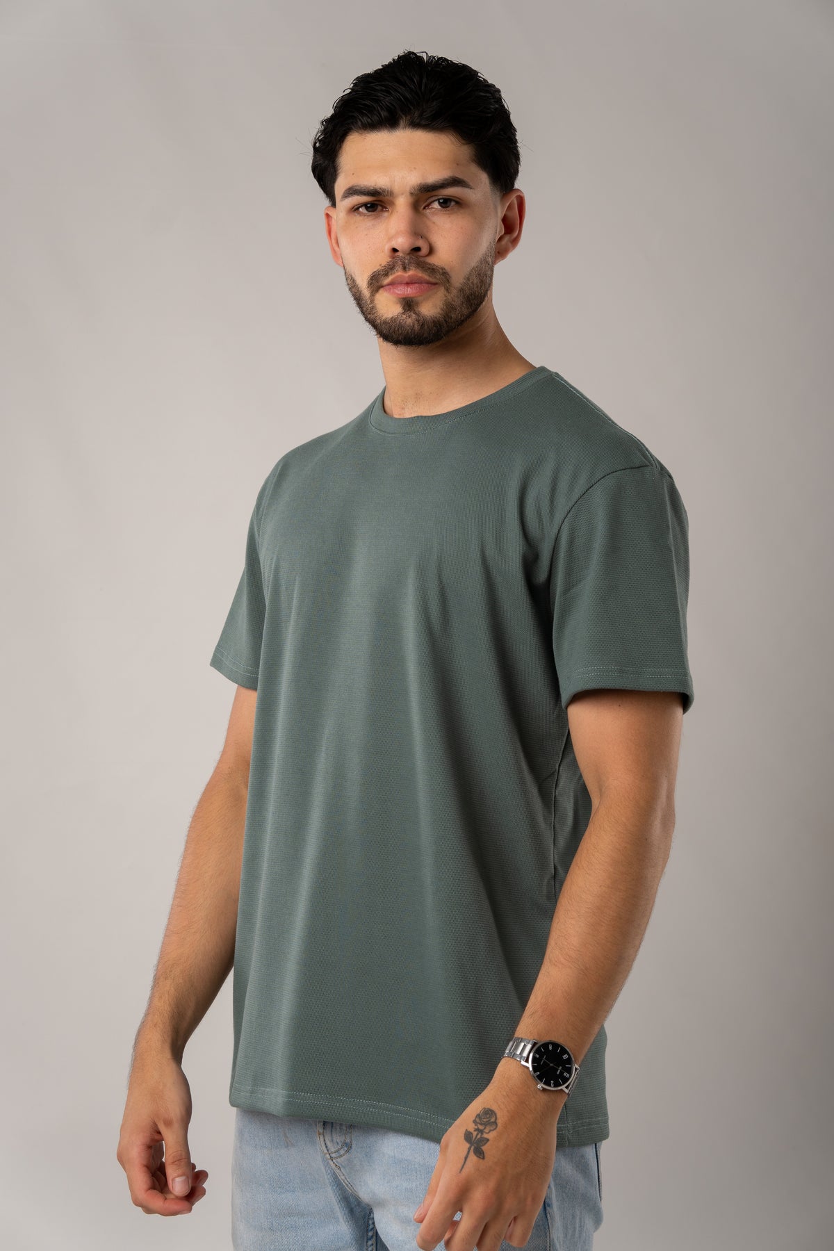 T-Shirt Text C Cerceta - Voszmen