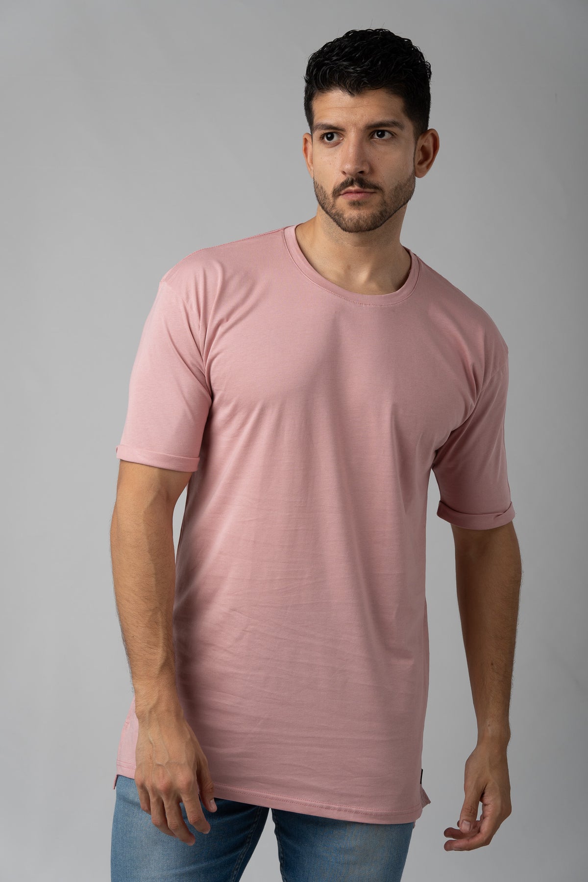 Camiseta Long Fit Palo Rosa - Voszmen