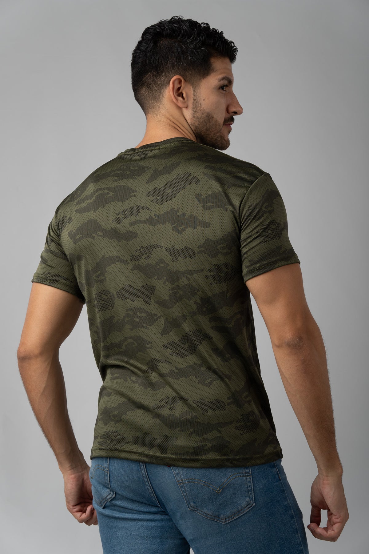 Camiseta Deportiva Verde Musgo - Voszmen
