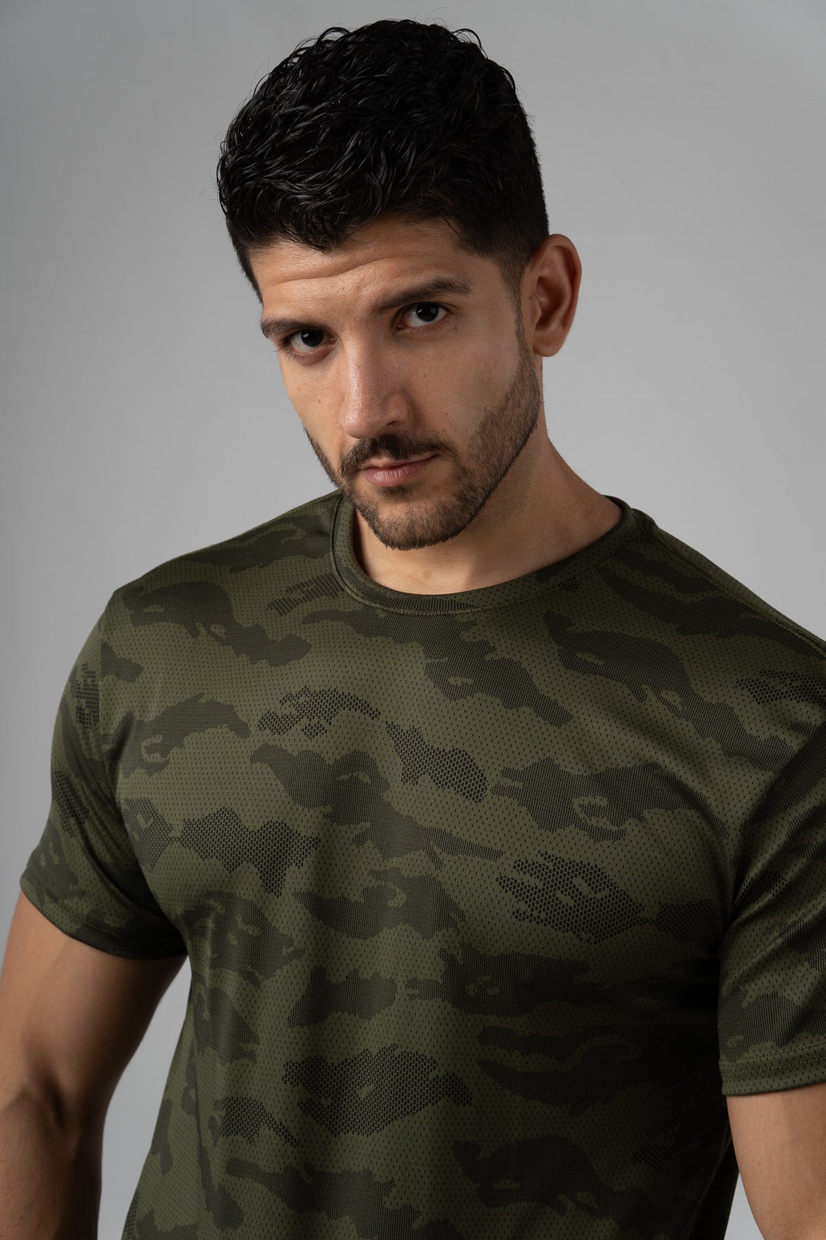 Camiseta Deportiva Verde Musgo - Voszmen