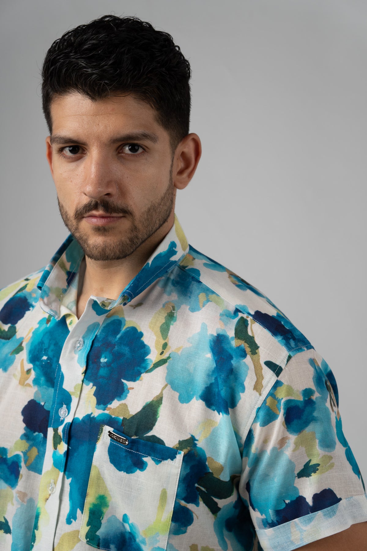 Camisa Button Blue Level - Voszmen