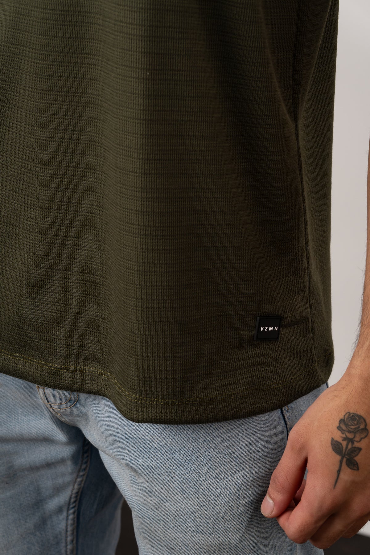T-Shirt Text N Verde Musgo - Voszmen