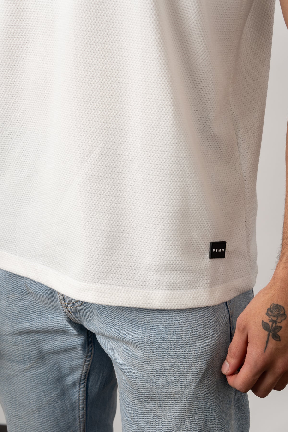 T-Shirt Text D Blanco - Voszmen