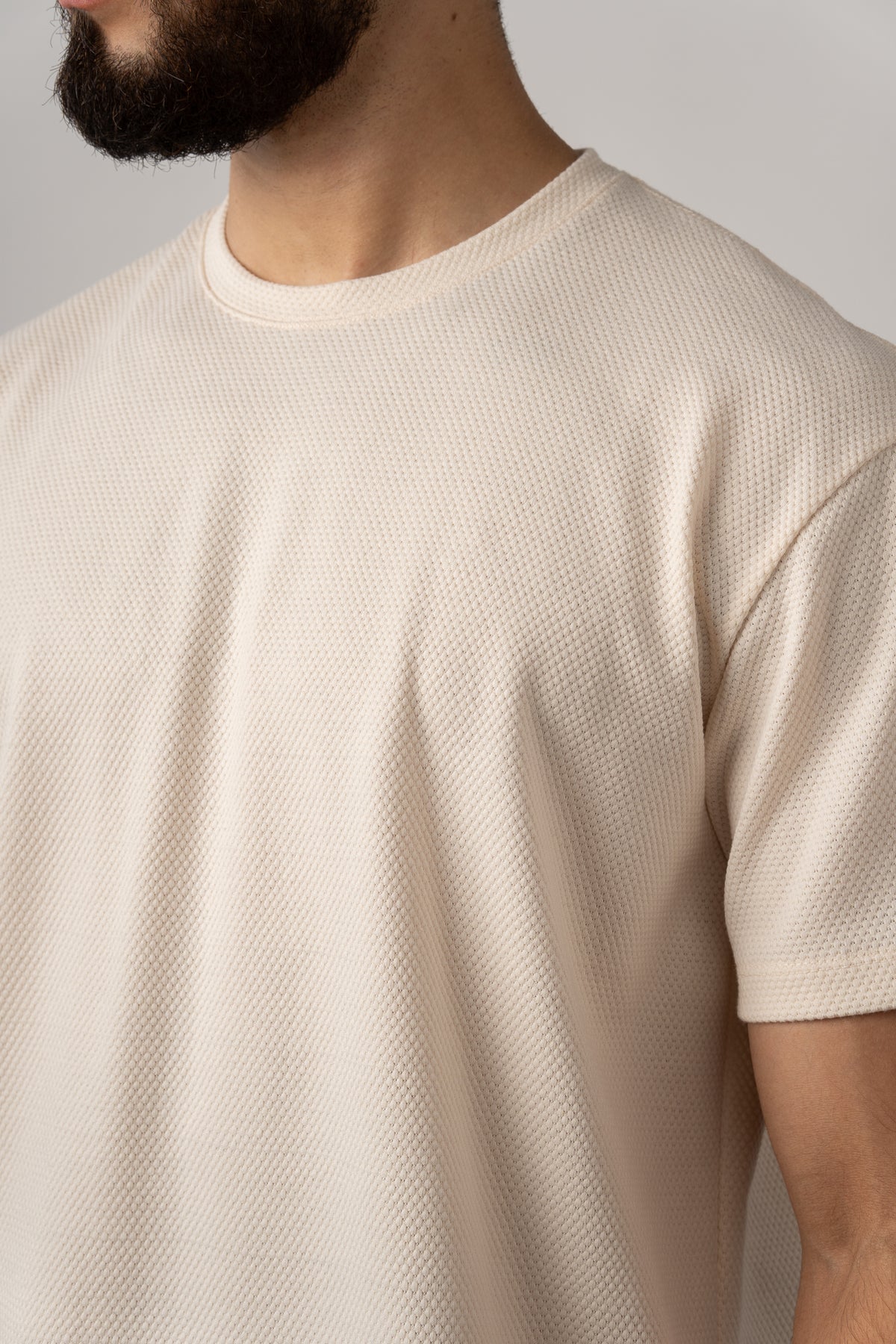 T-Shirt Text D Crema - Voszmen