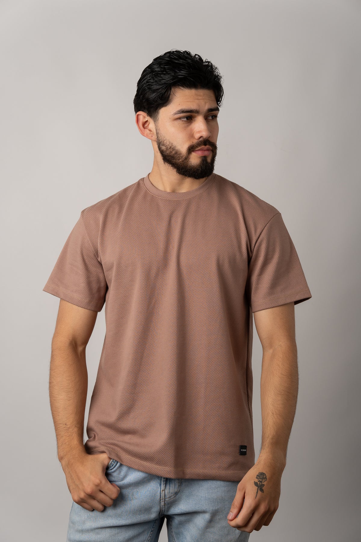 T-Shirt Text D Café - Voszmen