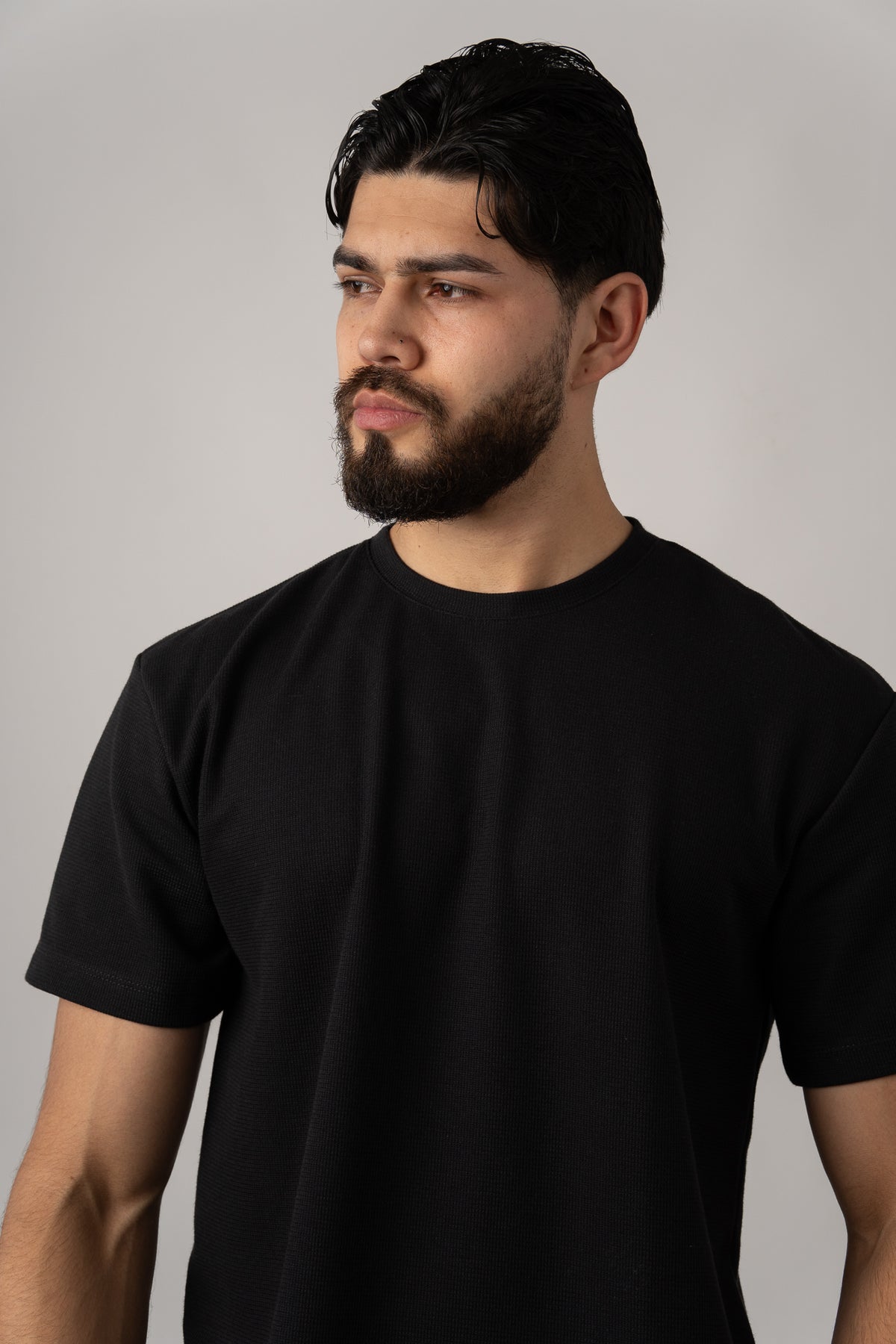 T-Shirt Text F Negra - Voszmen