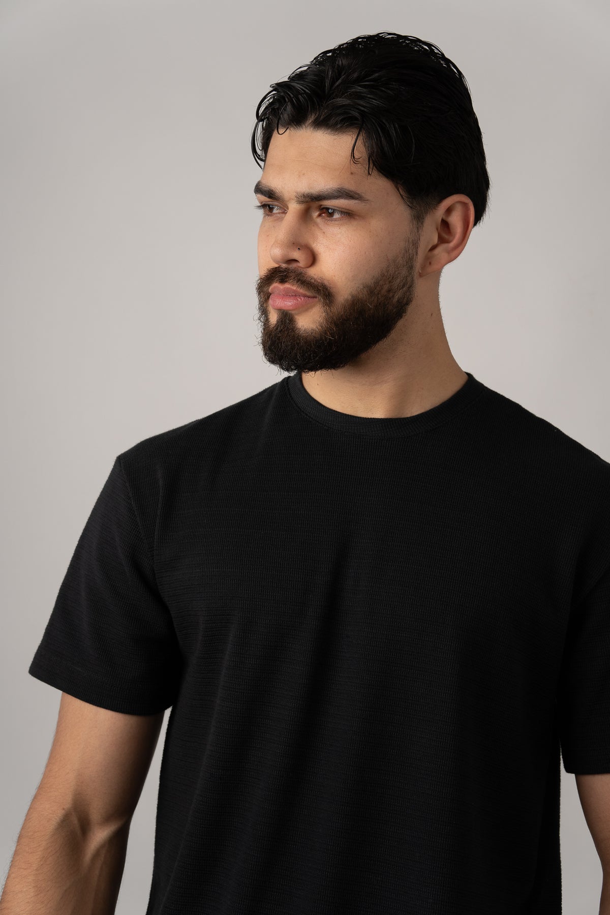 T-Shirt Text N Negro - Voszmen