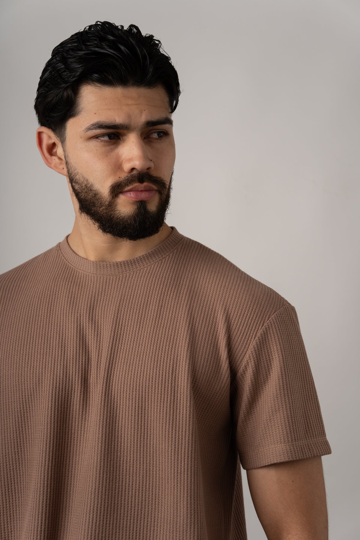 T-Shirt Text Q Café - Voszmen