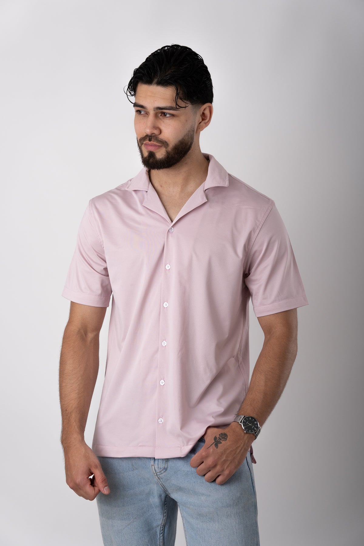 Camisa Chill Basic Rosada - Voszmen