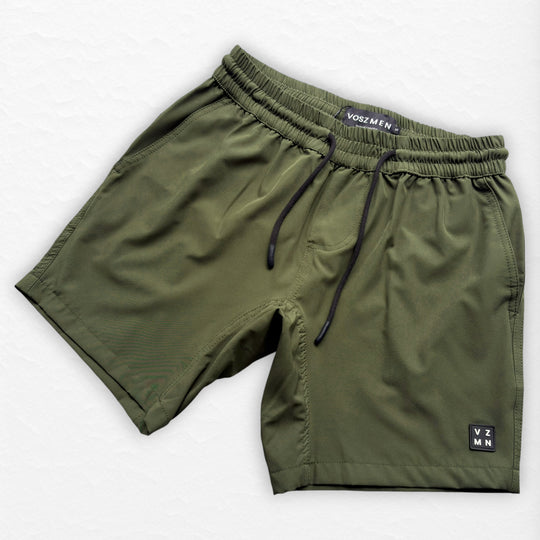 Bañador verde musgo