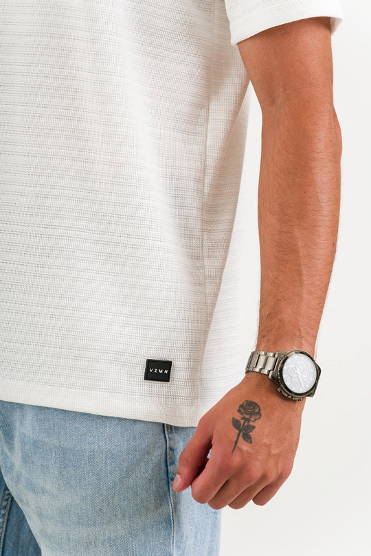 T-Shirt Text N Blanco H