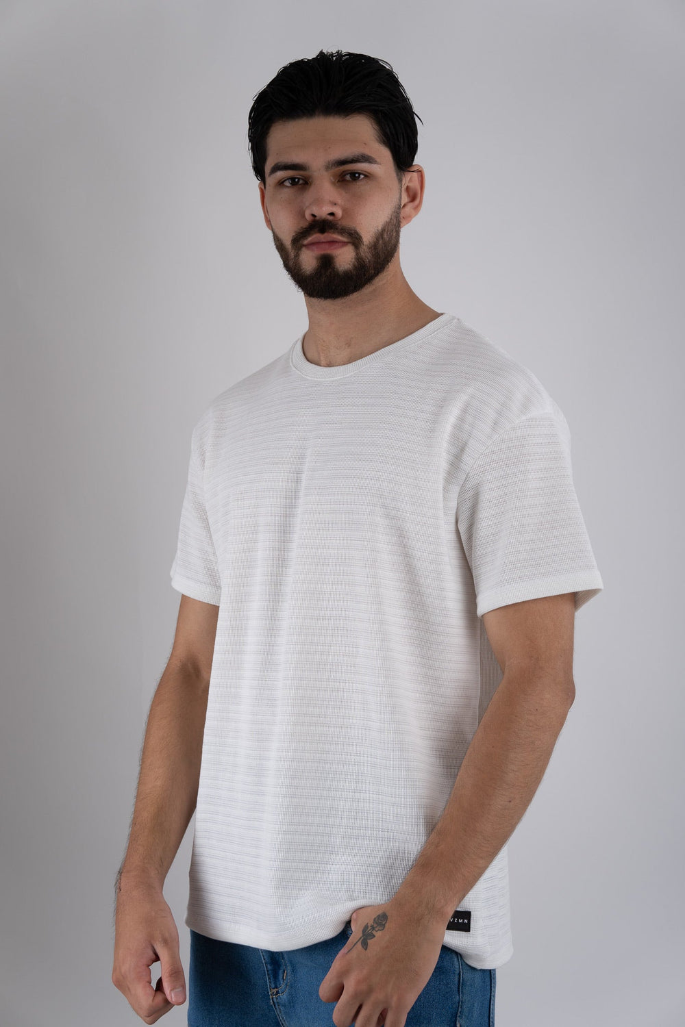 T-Shirt Text N Blanco