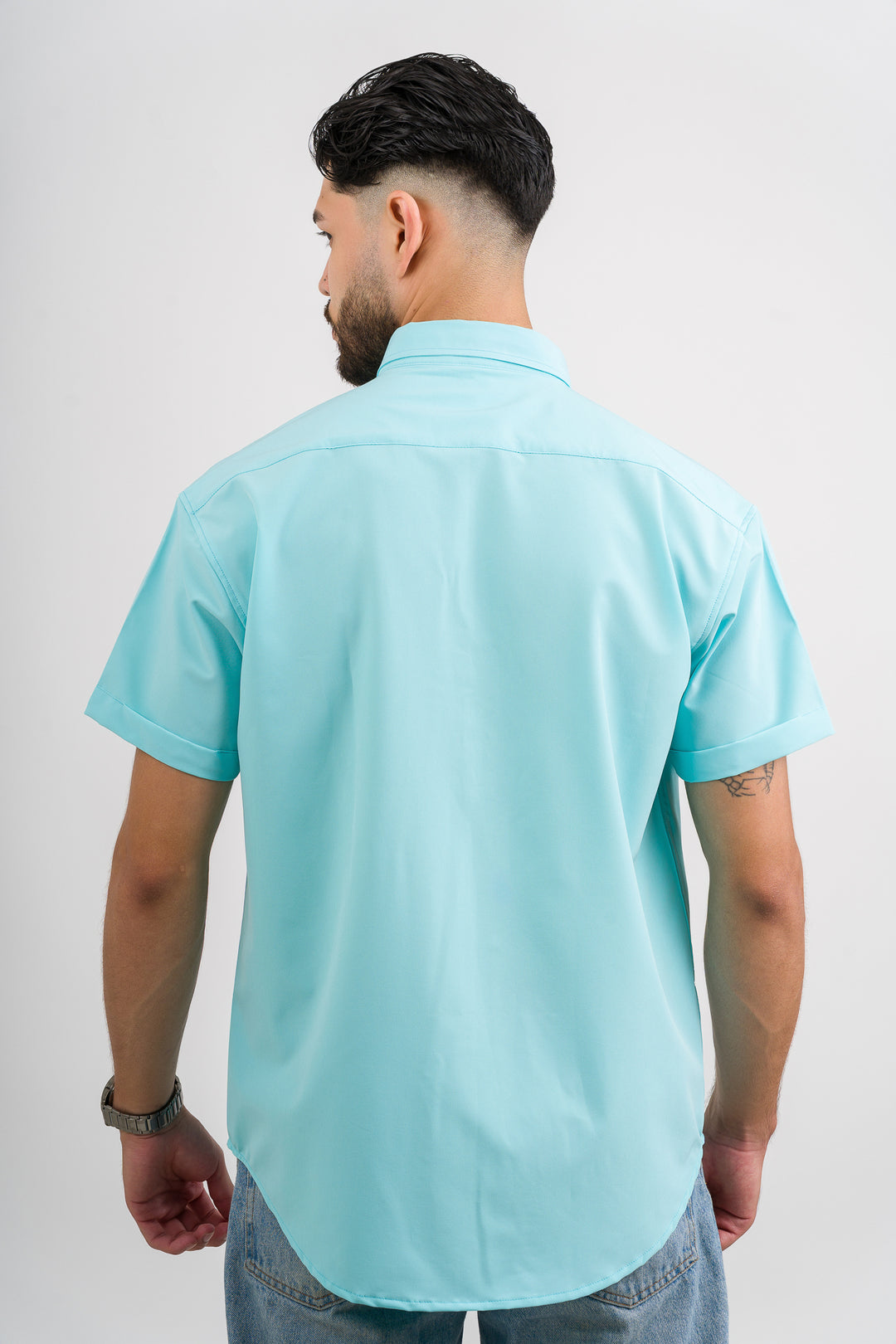 Camisa Button Triple Mint
