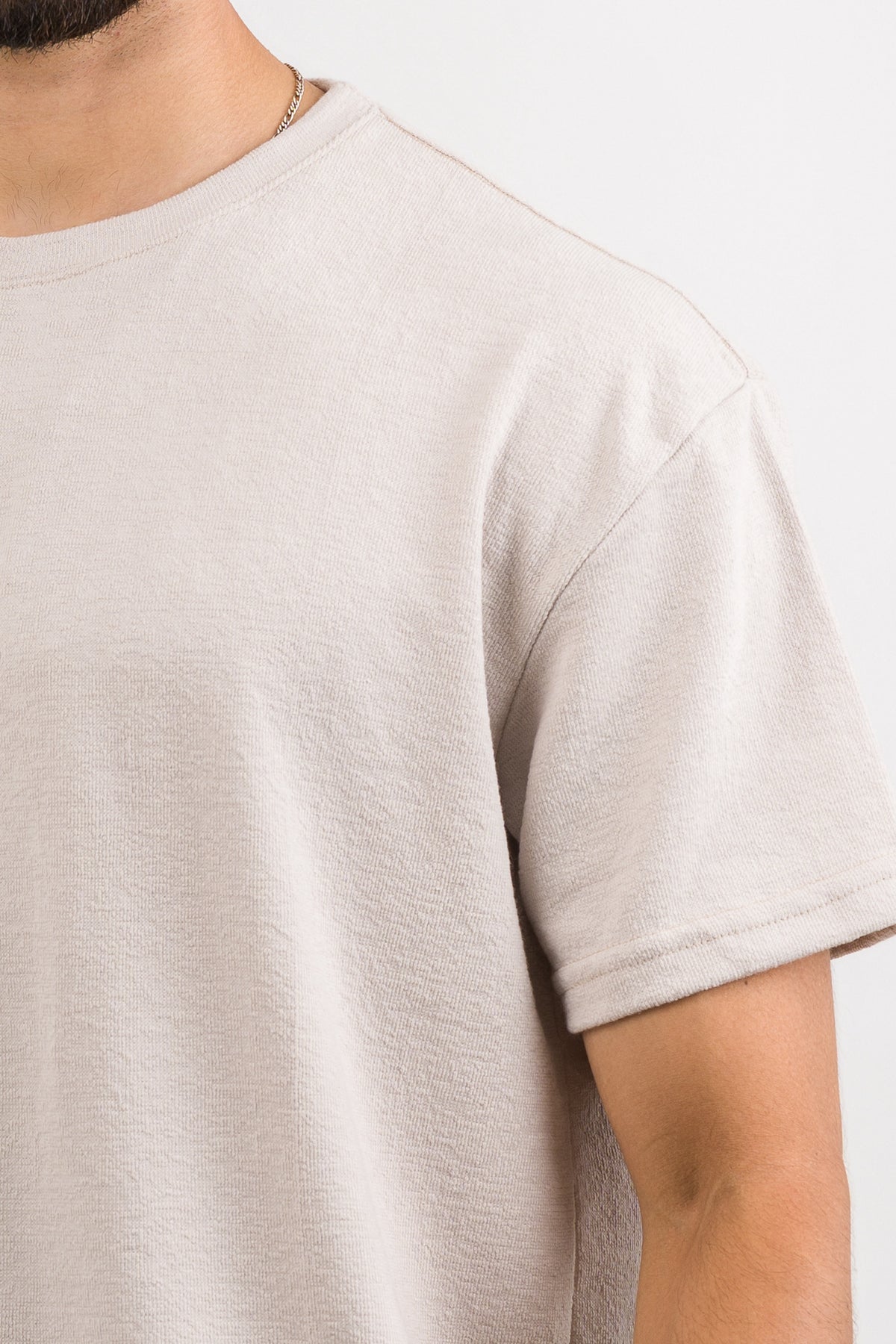 T-Shirt Text DL Beige - Voszmen