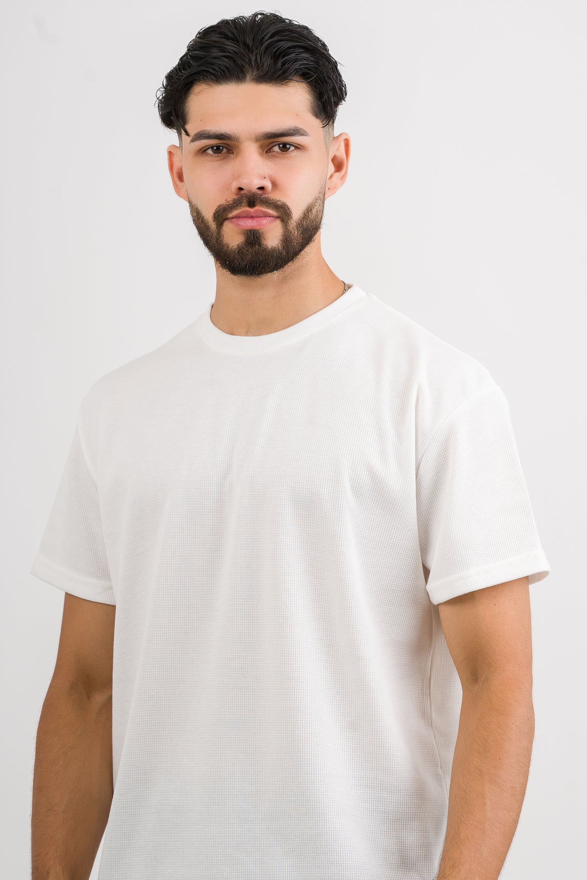 T-Shirt Text M blanco - Voszmen