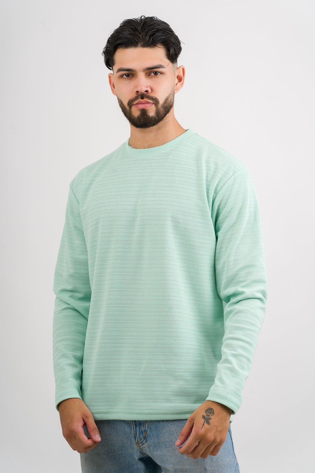 Camiseta ML Text N Verde Menta