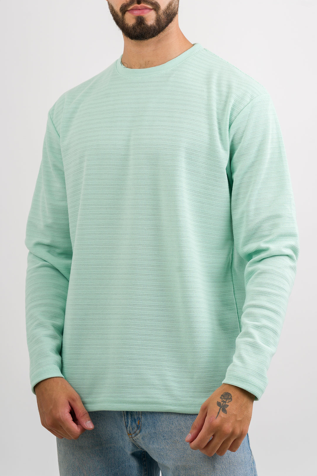 Camiseta ML Text N Verde Menta