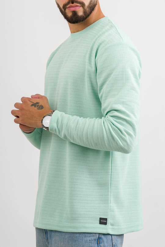 Camiseta ML Text N Verde Menta