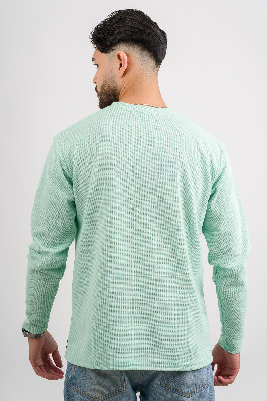 Camiseta ML Text N Verde Menta