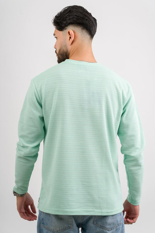 Camiseta ML Text N Verde Menta