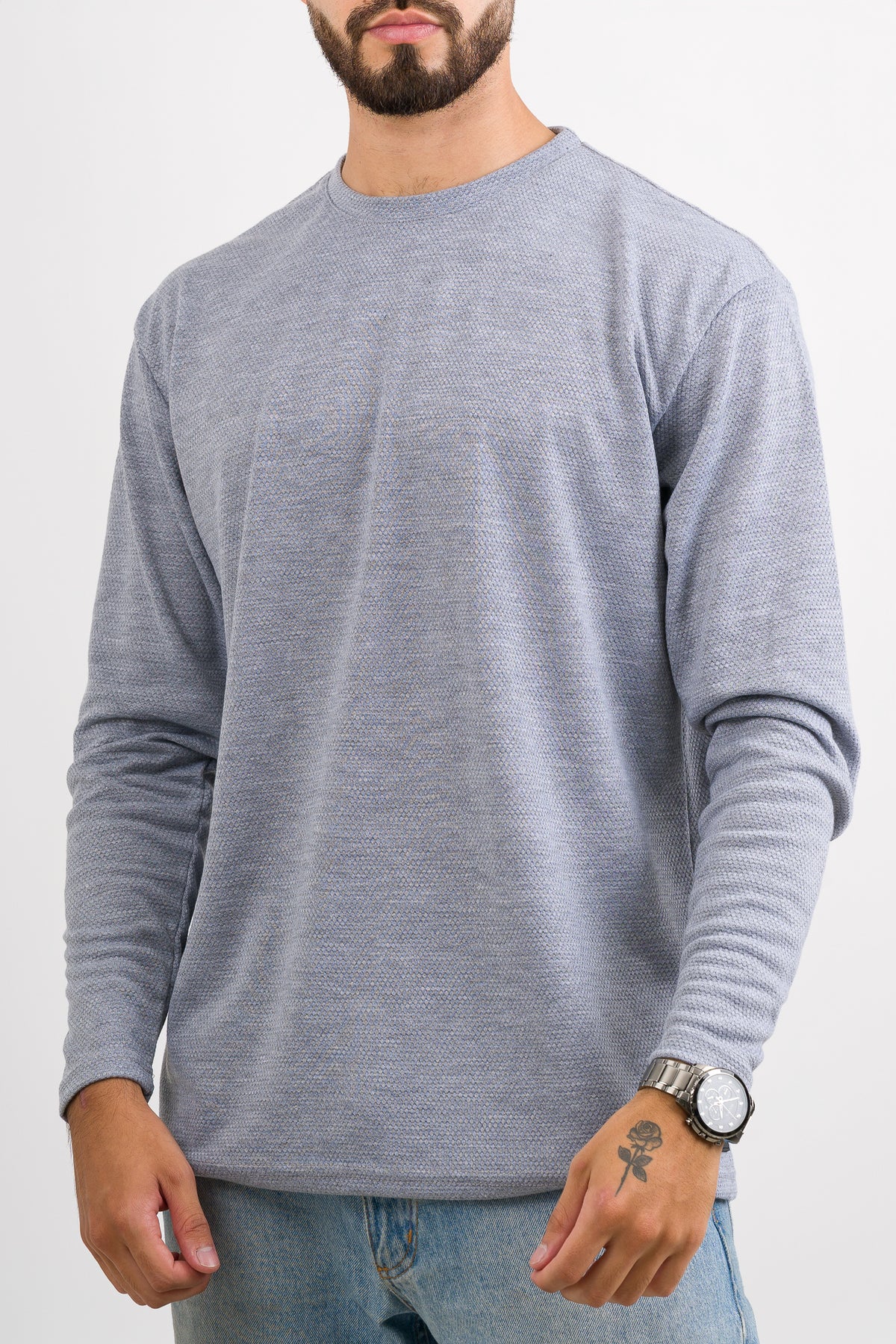 Camiseta ML Text D Gris - Voszmen