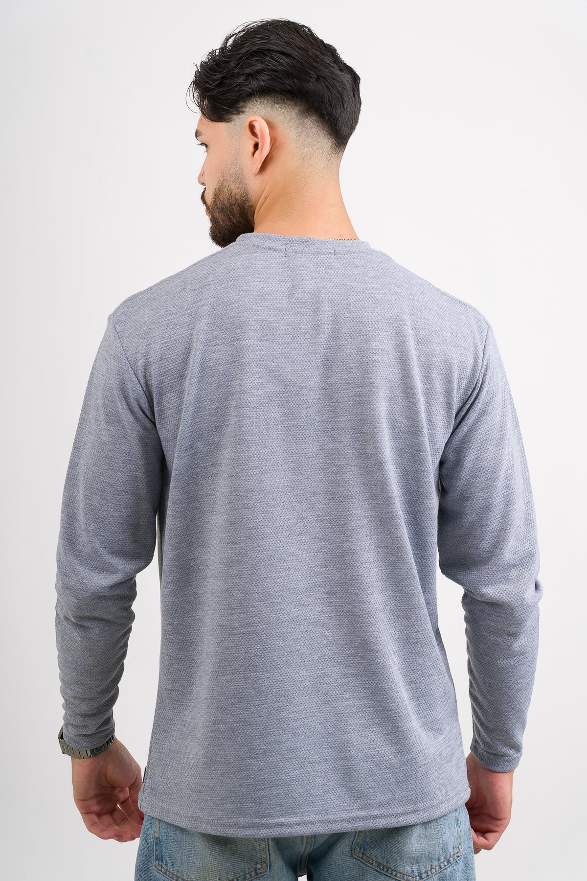 Camiseta ML Text D Gris - Voszmen