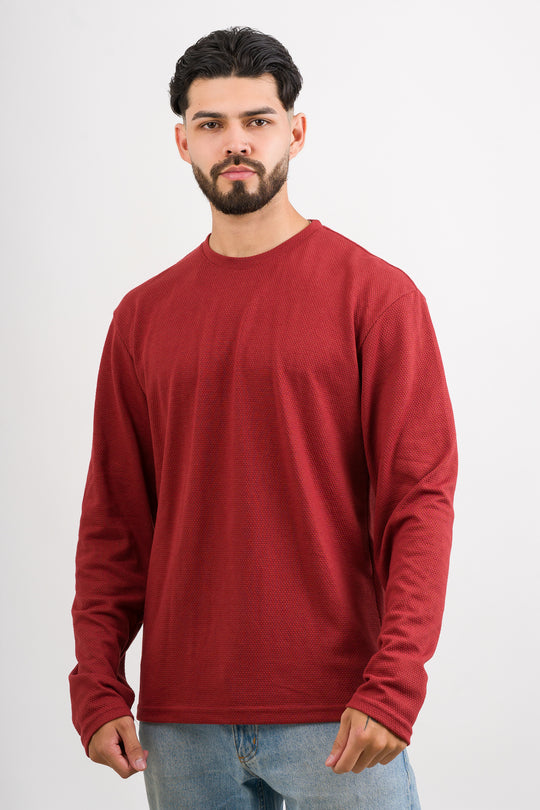 Camiseta ML Text D Terracota