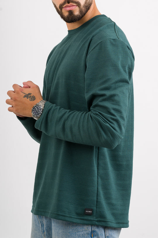 Camiseta ML Text H Verde Esmeralda