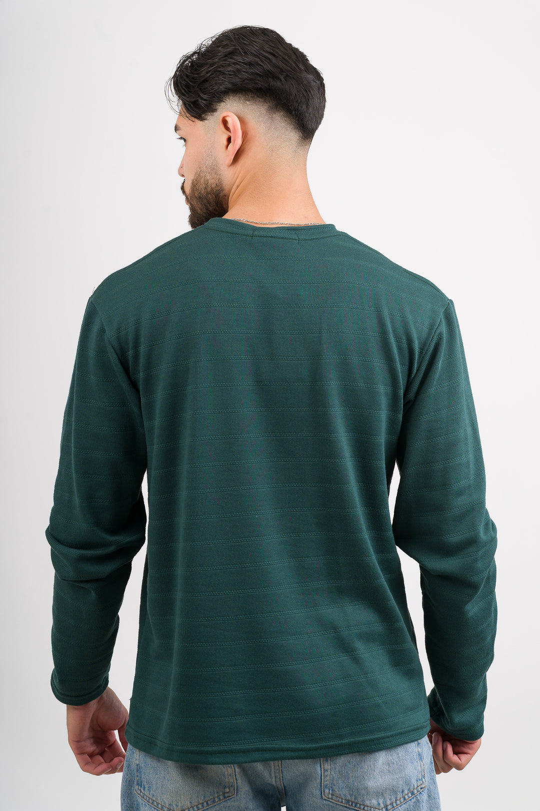 Camiseta ML Text H Verde Esmeralda