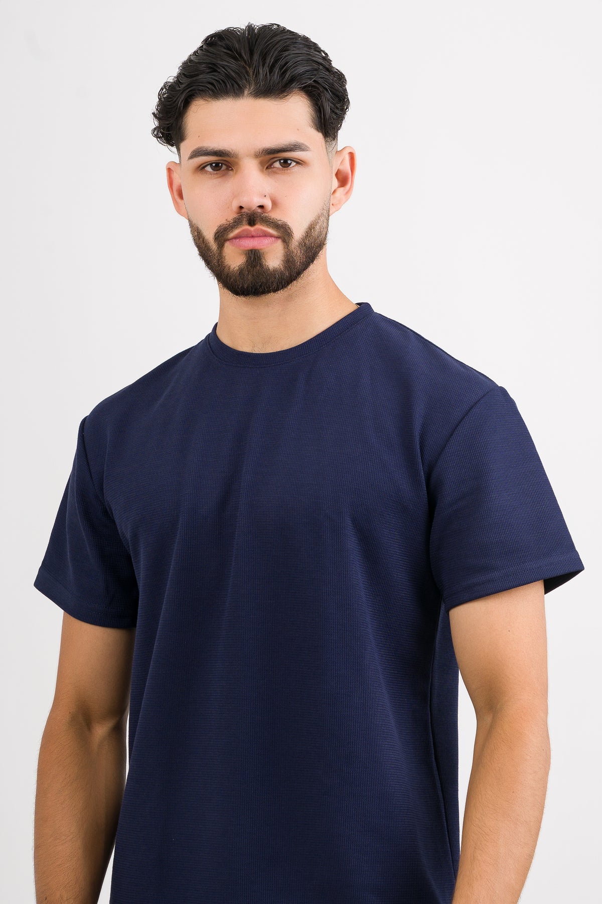 T-Shirt Text F Azul Navy - Voszmen