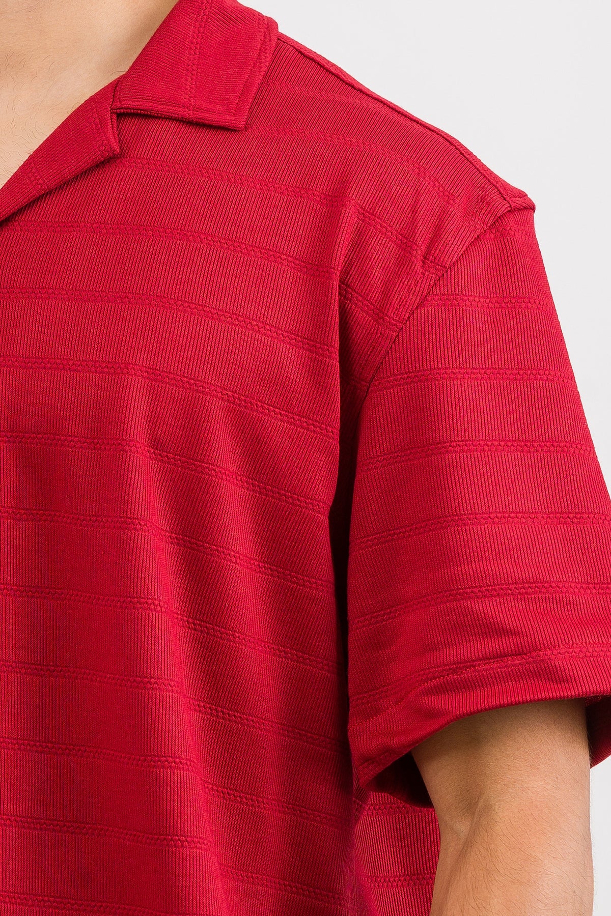 Camisa Text H Roja - Voszmen