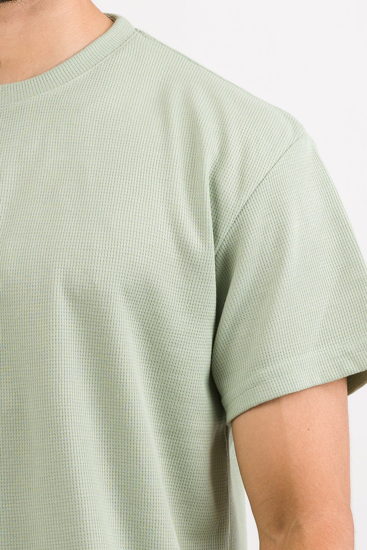 T-Shirt Text M Verde Pastel - Voszmen